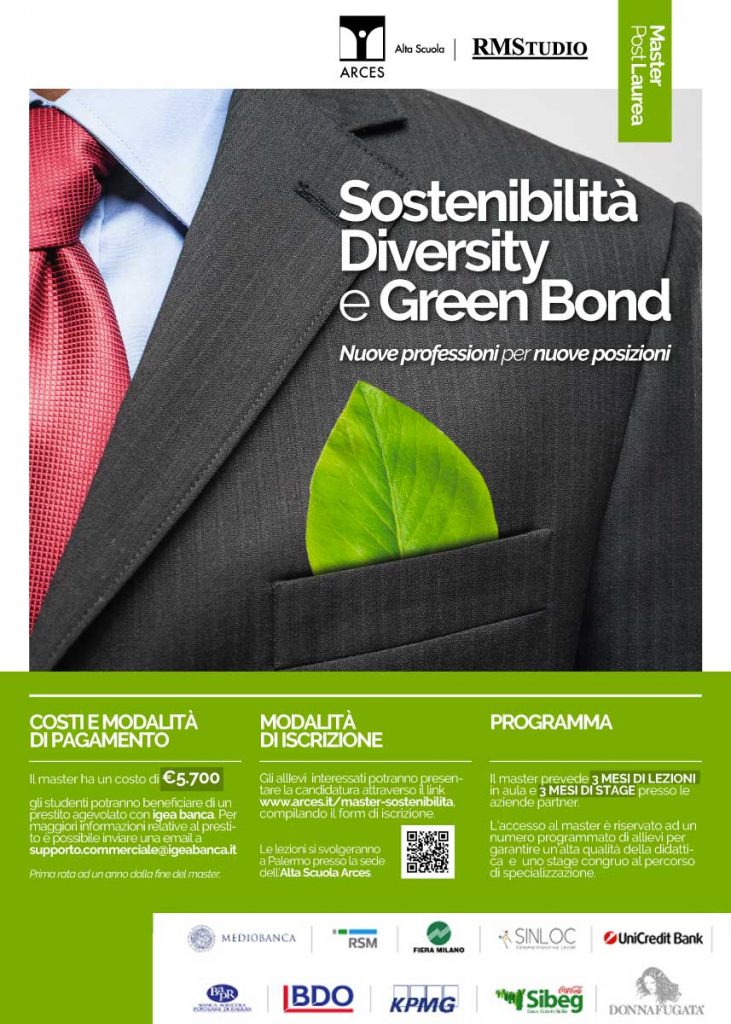 Master in Sostenibilità e Green Bond