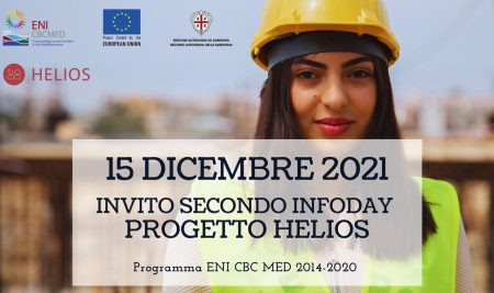 15 Dicembre 2021 – Info Day Progetto Helios – Seconda edizione corso “Economia Blu e Circolare, Imprenditorialità e Soft Skills”