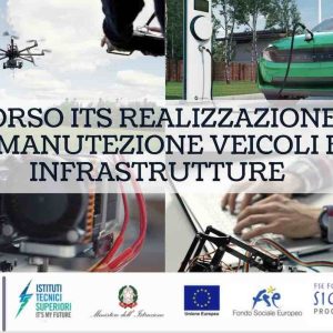 Avviso di selezione corso tecnico superiore per la produzione e la manutenzione dei veicoli e/o relative infrastrutture
