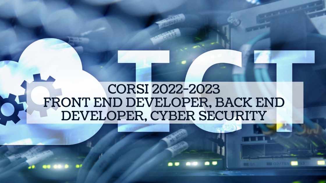 Corsi ICT 2022-2023. Formazione per la creazione di nuova occupazione