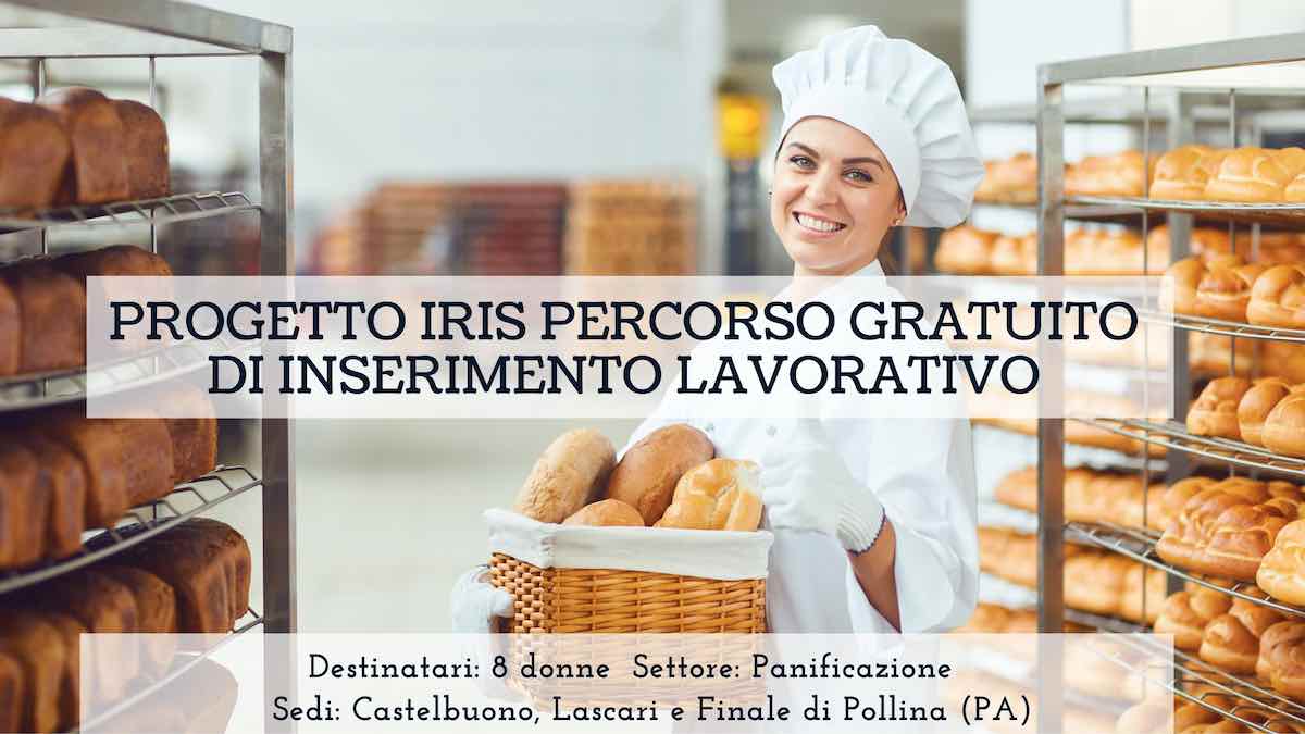 Progetto Iris inserimento lavorativo donne settore panificazione