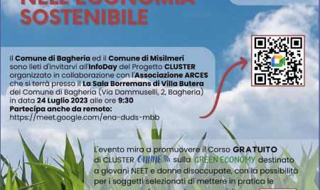 Comune di Bagheria e l’Associazione ARCES di Palermo insieme per il progetto Cluster